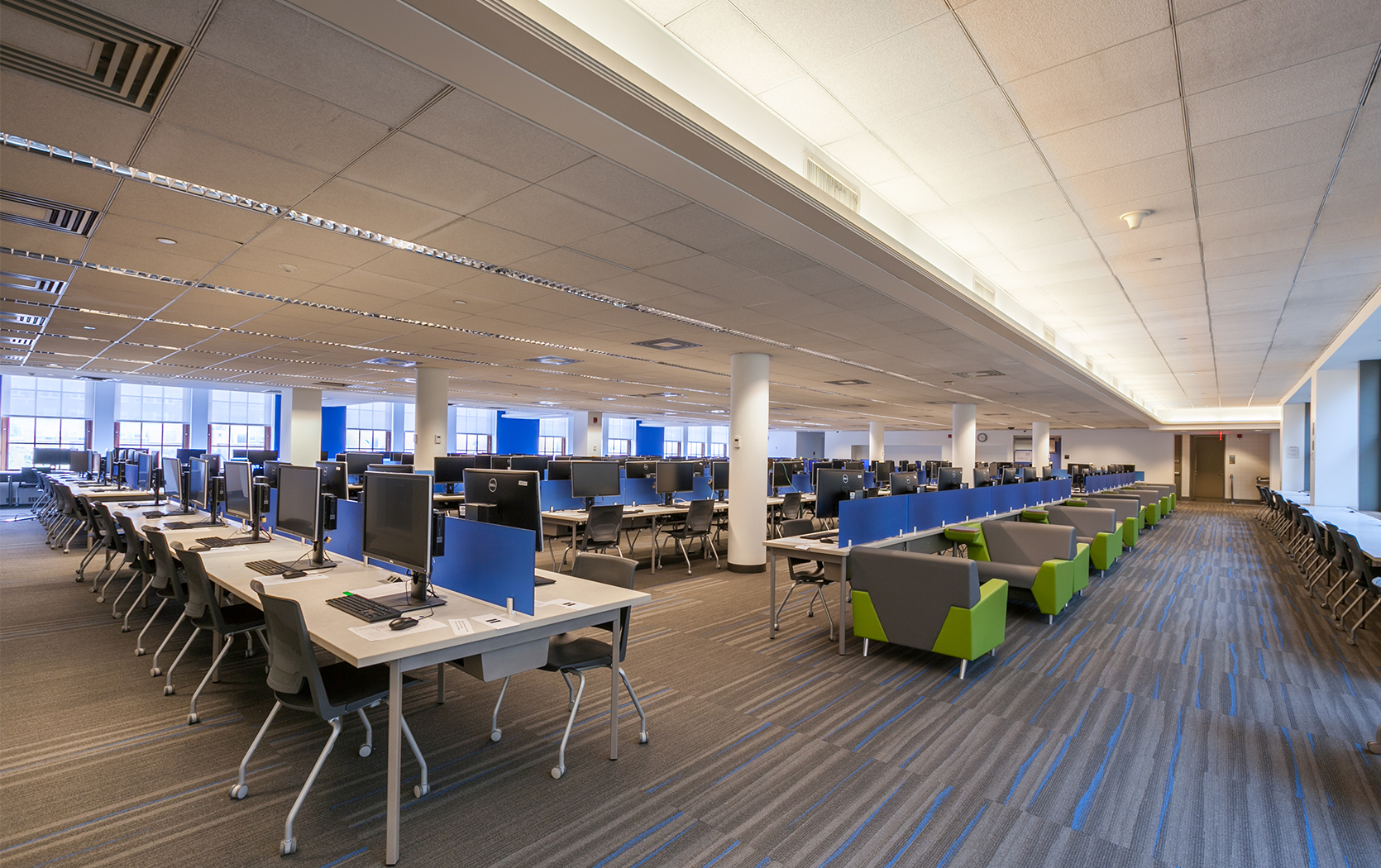 Baruch College Library Computer Lab
