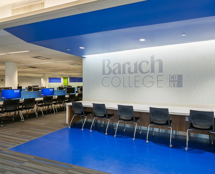 Baruch College Library Computer Lab