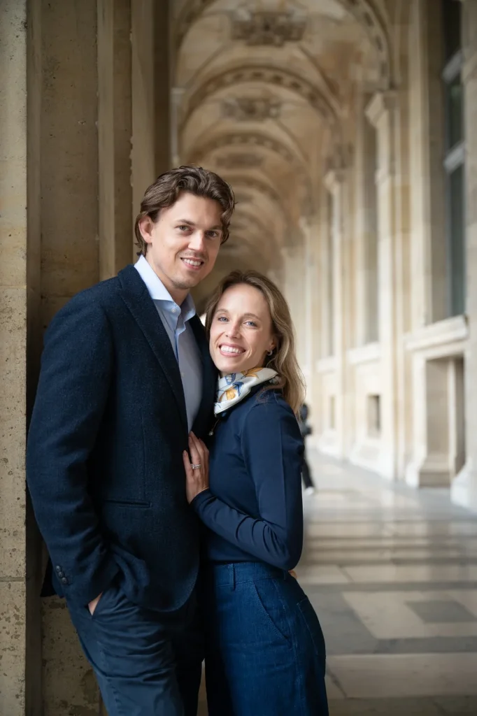 Lisa and Peter Engagement wedding in Paris