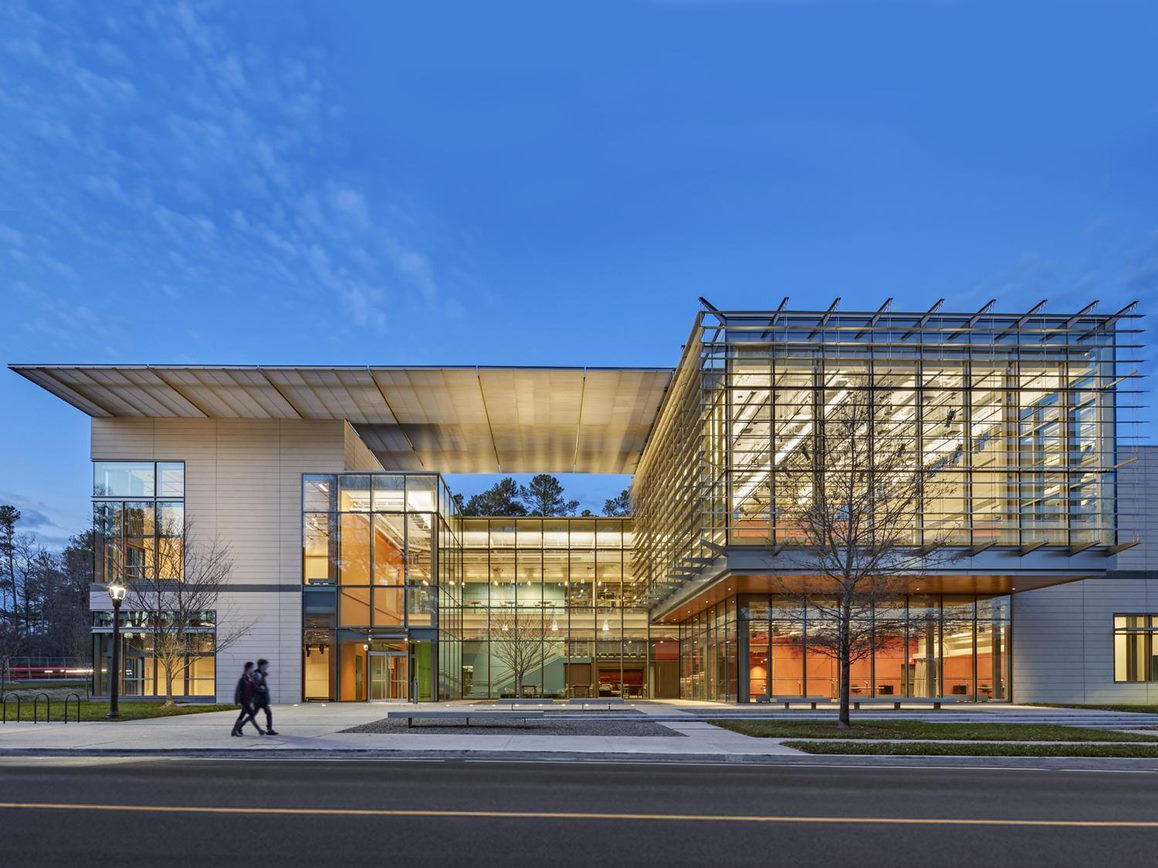 Rubenstein Arts Center-Night View